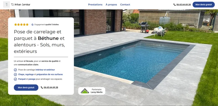 Artisan carreleur
